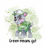 FABArt Design - Showcase SA Designer FAB-ANON - Puppies at Play Panels (Multiple Options - PLS SPEAK TO DANNI BEFORE ORDERING - needs to be part of a full metre)