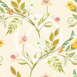 FABArt Design - Showcase SA Designer Carmen Anderson - Narcissus Vine Ivory