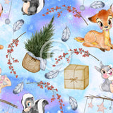 FABArt Design - Showcase SA Designer CB DESIGNS - Deer Bunny Skunk Christmas (multiple options)