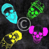 FABArt Design - Showcase SA Designer CB DESIGNS - Skull Ink (multiple options)