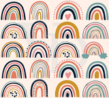 FABArt Design - Showcase SA Designer Vision Design - Rainbows (Various Colour Options)