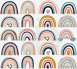 FABArt Design - Showcase SA Designer Vision Design - Rainbows (Various Colour Options)