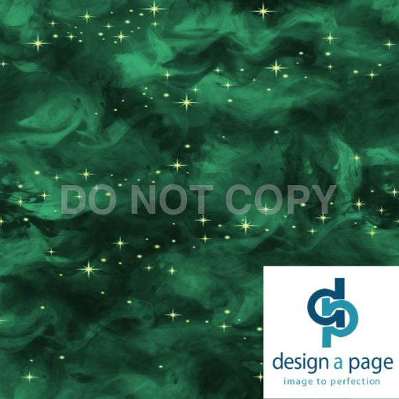 Fabart Design - Showcase Sa Designer A Page Galaxy Green Fabric