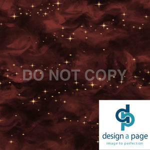 Fabart Design - Showcase Sa Designer A Page Galaxy Red Fabric
