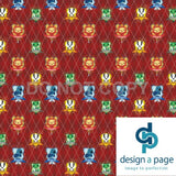 Fabart Design - Showcase Sa Designer A Page Gryffindor Crest Fabric