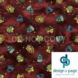 Fabart Design - Showcase Sa Designer A Page Gryffindor Fabric