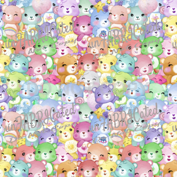Fabart Design - Showcase Sa Designer Unfabricated Stacked Bears (Printed Without Watermark) Fabric